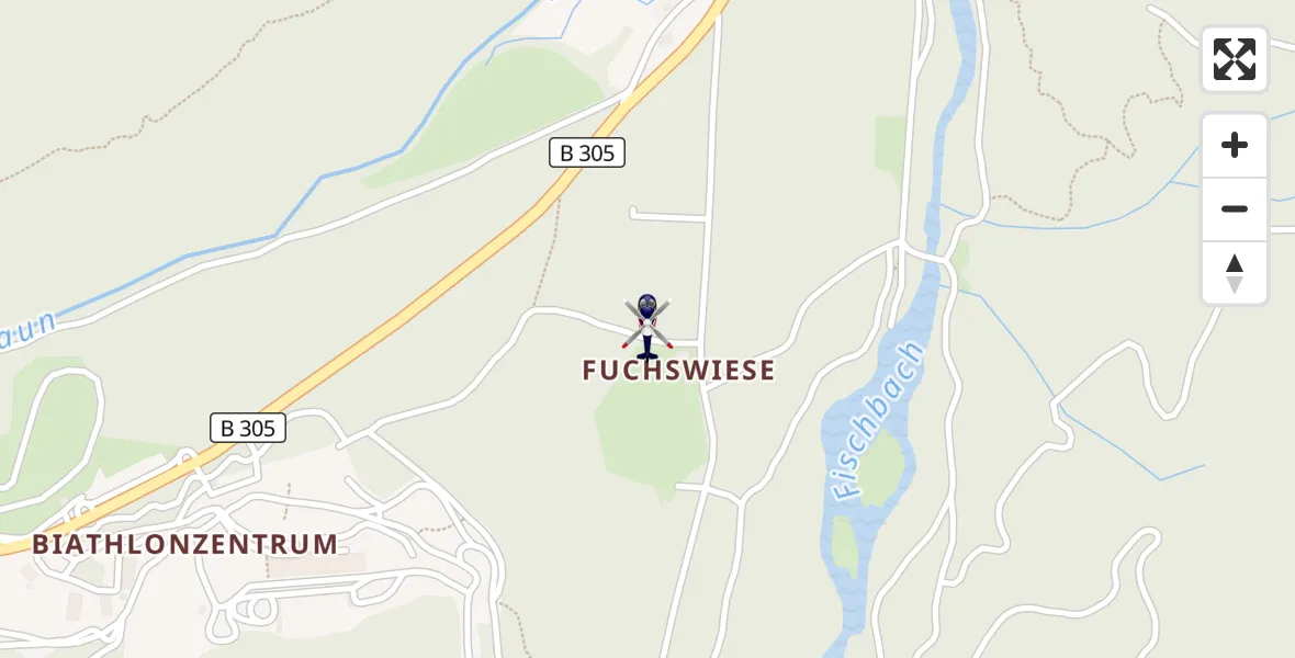 Flugroute Polizeihubschrauber Ruhpolding - Ruhpolding, 06 Mai 2026, 05:52