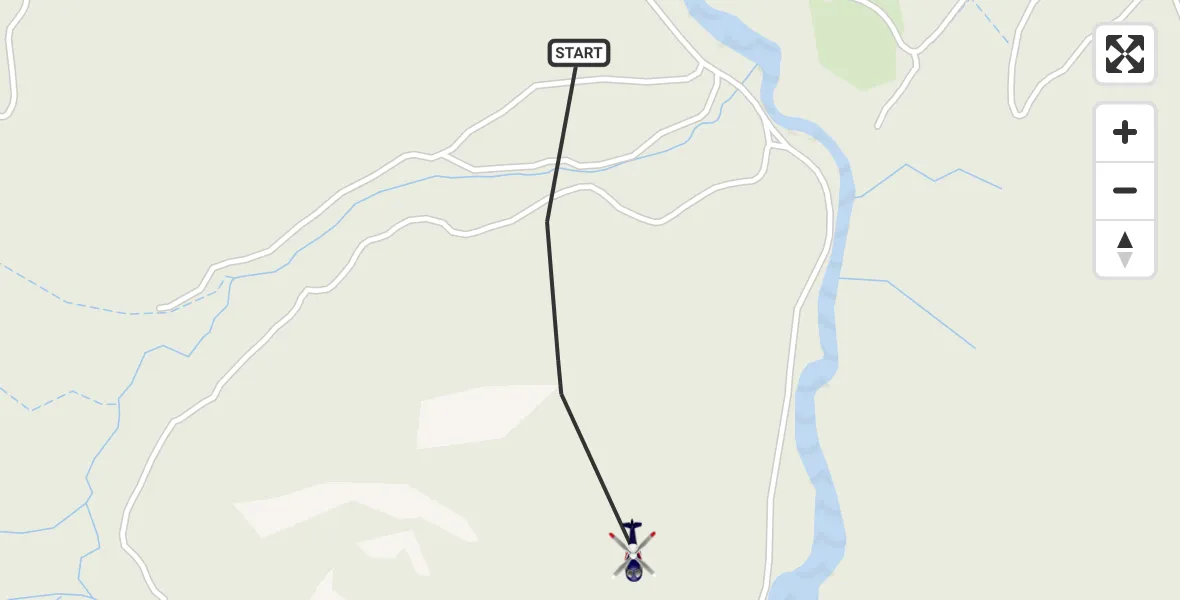 Flugroute Polizeihubschrauber Ruhpolding - Ruhpolding, 06 Mai 2026, 07:58