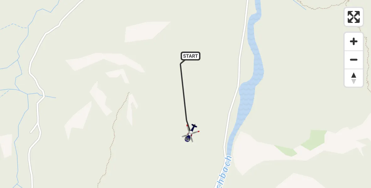 Flugroute Polizeihubschrauber Ruhpolding - Ruhpolding, 06 Mai 2026, 18:01
