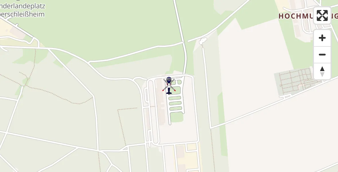 Flugroute Polizeihubschrauber Oberschleißheim - Oberschleißheim, 07 Mai 2026, 07:07