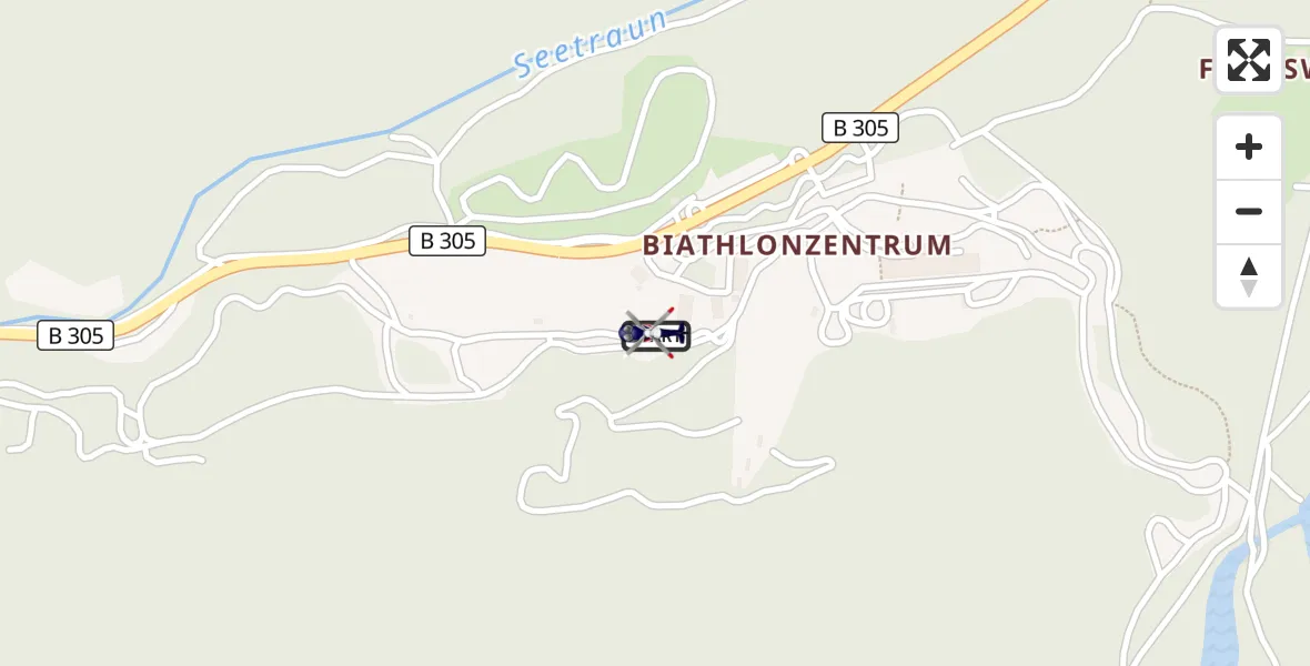 Flugroute Polizeihubschrauber Ruhpolding - Ruhpolding, 07 Mai 2026, 08:01