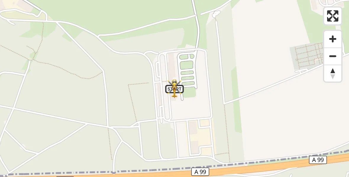 Flugroute Rettungshubschrauber Oberschleißheim - Oberschleißheim, 07 Mai 2026, 08:31