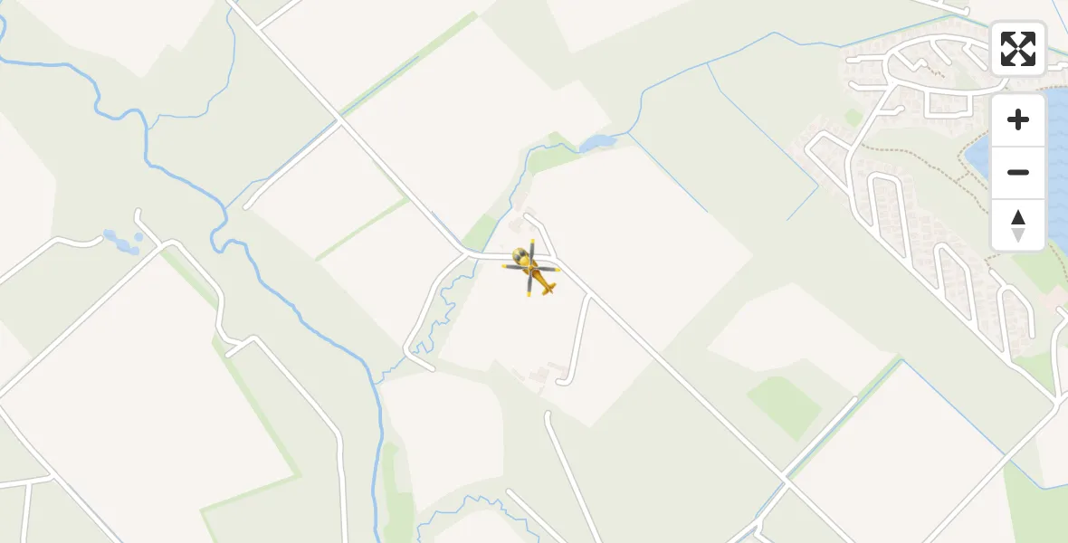 Flugroute Ambulanzhubschrauber Greven - Greven, 07 Mai 2026, 13:03