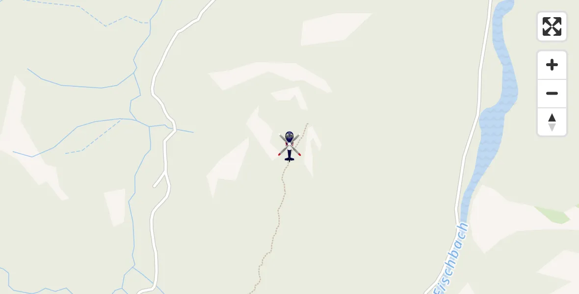 Flugroute Polizeihubschrauber Ruhpolding - Ruhpolding, 08 Mai 2026, 13:55