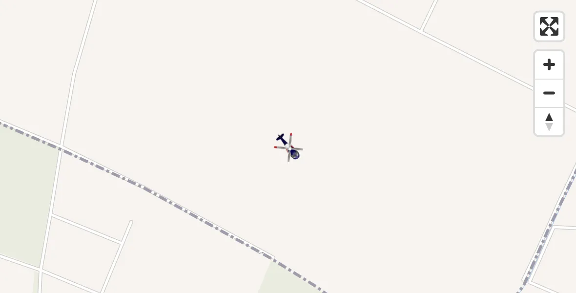 Flugroute Polizeihubschrauber Biblis - Biblis, 08 Mai 2026, 13:59