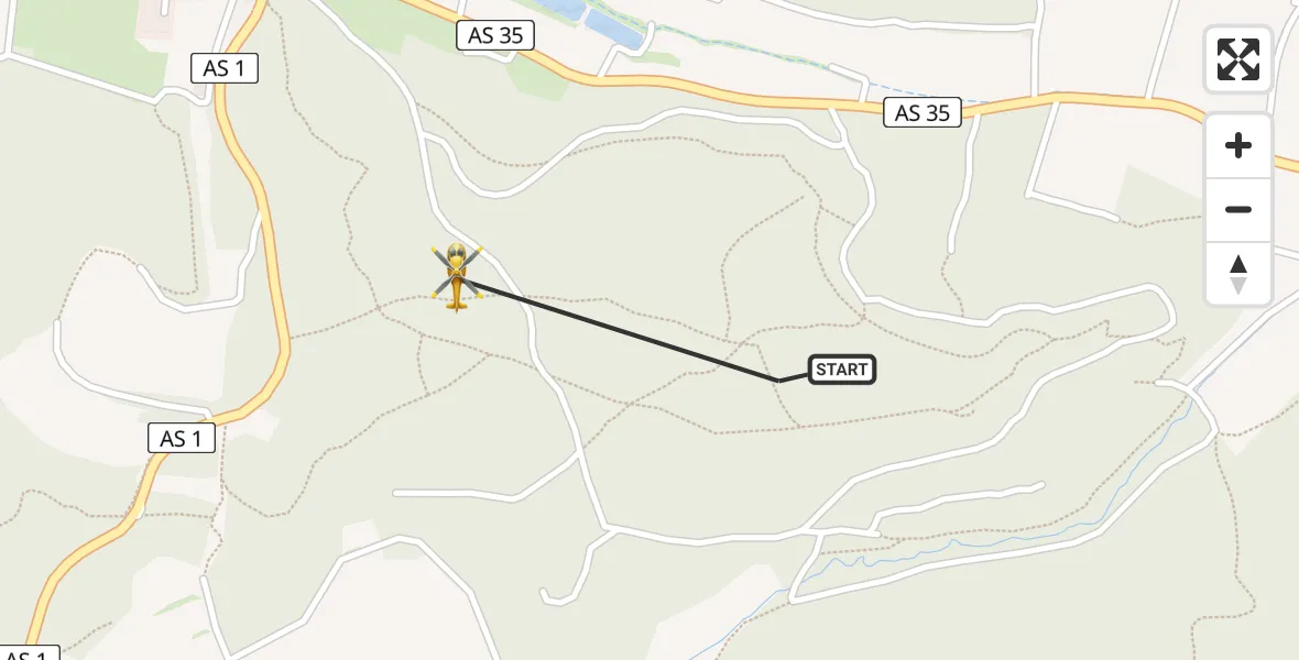 Flugroute Rettungshubschrauber Illschwang - Illschwang, 09 Mai 2026, 10:30