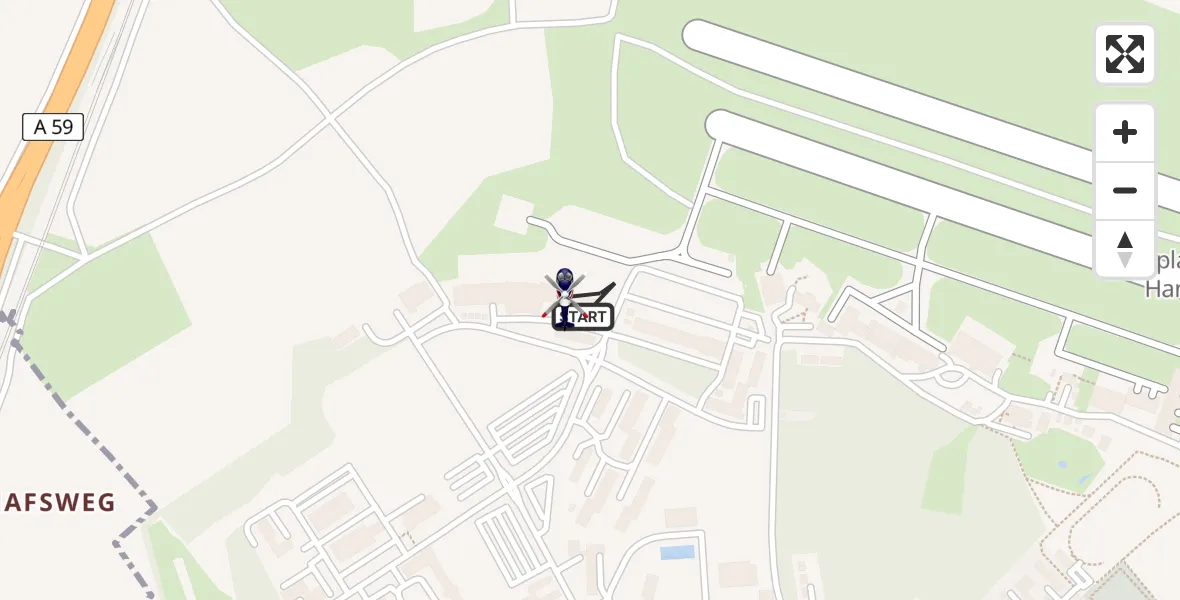 Flugroute Polizeihubschrauber Sankt Augustin - Sankt Augustin, 11 Mai 2026, 05:19