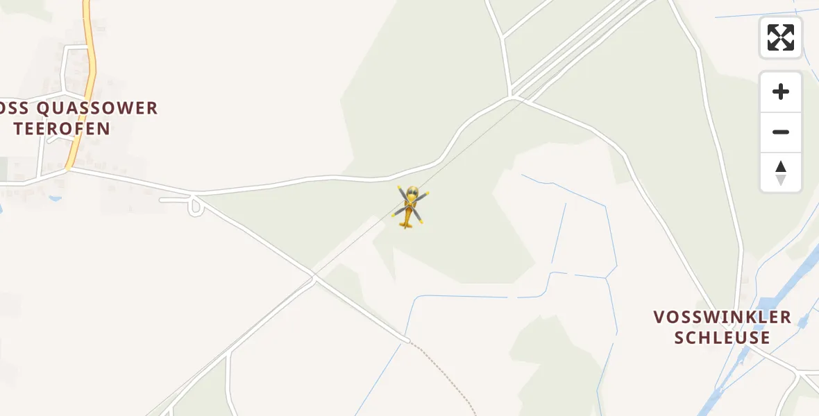 Flugroute Rettungshubschrauber Userin - Userin, 11 Mai 2026, 07:09