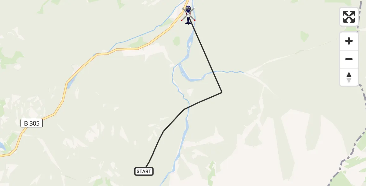 Flugroute Polizeihubschrauber Ruhpolding - Ruhpolding, 11 Mai 2026, 07:31