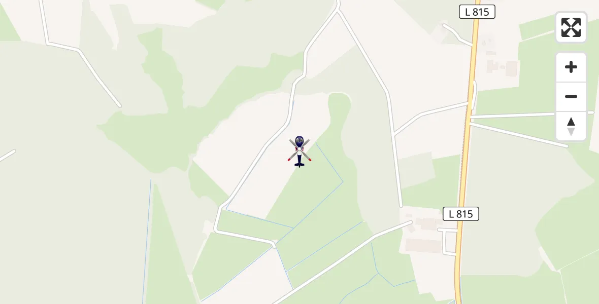 Flugroute Polizeihubschrauber Westerstede - Westerstede, 11 Mai 2026, 15:16