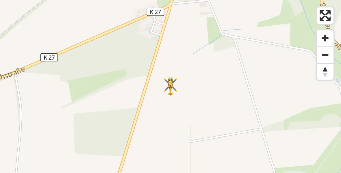 Flugroute Rettungshubschrauber Suderburg - Suderburg, 12 Mai 2026, 07:26