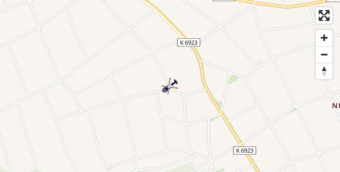 Flugroute Polizeihubschrauber Neustetten - Neustetten, 12 Mai 2026, 16:22