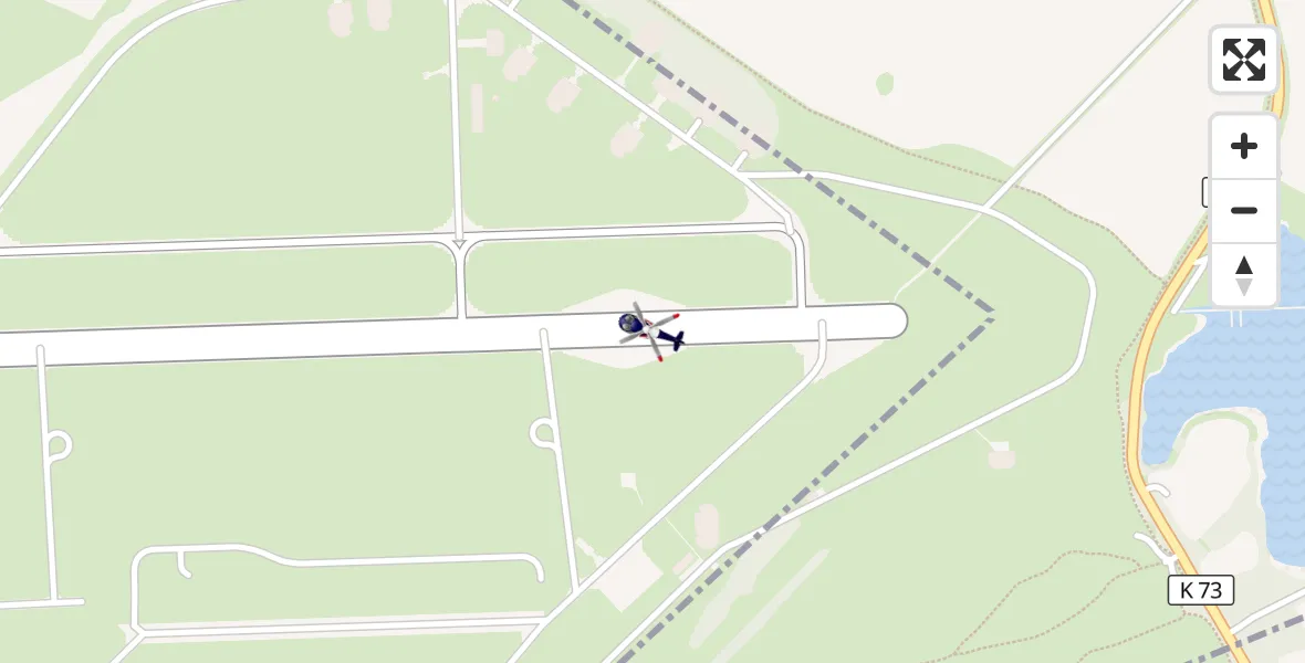Flugroute Polizeihubschrauber Neubrandenburg Trollenhagen Flughafen - Neubrandenburg Trollenhagen Flughafen, 13 Mai 2026, 03:42