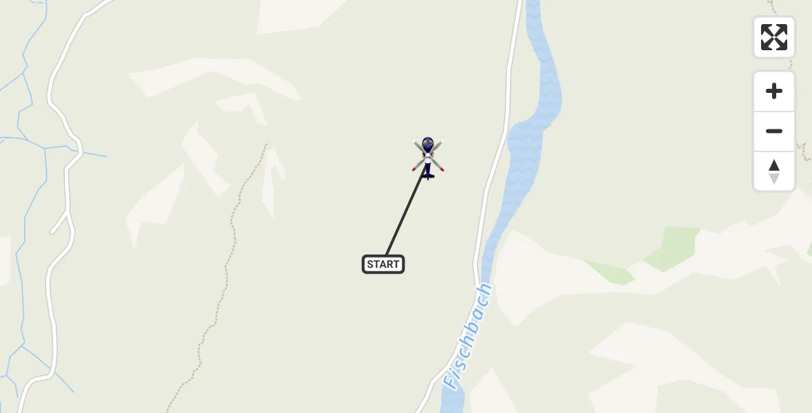 Flugroute Polizeihubschrauber Ruhpolding - Ruhpolding, 13 Mai 2026, 10:36
