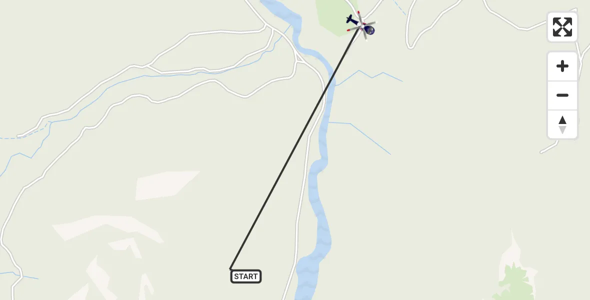 Flugroute Polizeihubschrauber Ruhpolding - Ruhpolding, 13 Mai 2026, 10:42