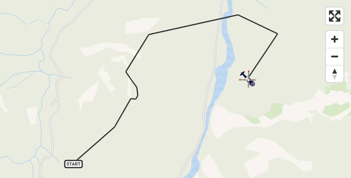 Flugroute Polizeihubschrauber Ruhpolding - Ruhpolding, 13 Mai 2026, 11:23