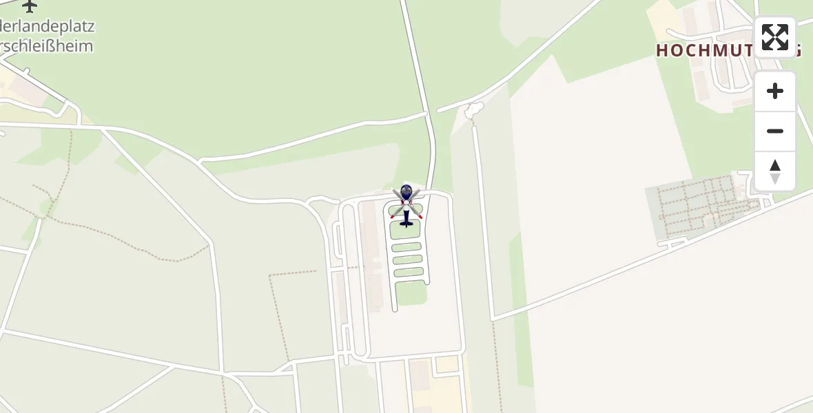 Flugroute Polizeihubschrauber Oberschleißheim - Oberschleißheim, 13 Mai 2026, 12:51