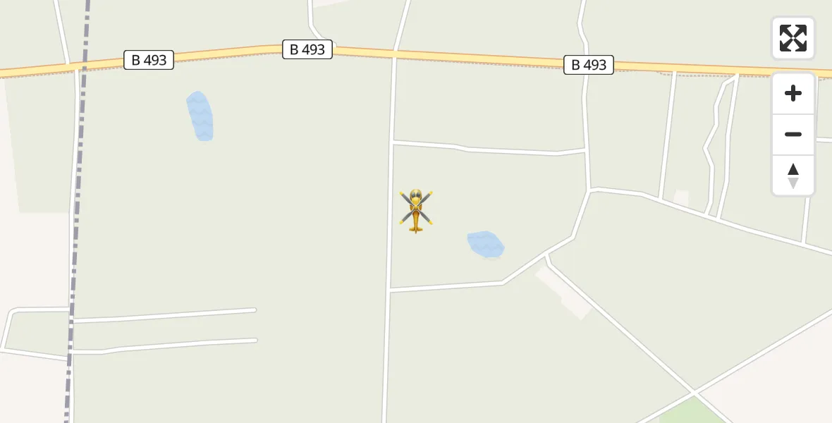 Flugroute Rettungshubschrauber Küsten - Küsten, 13 Mai 2026, 15:29