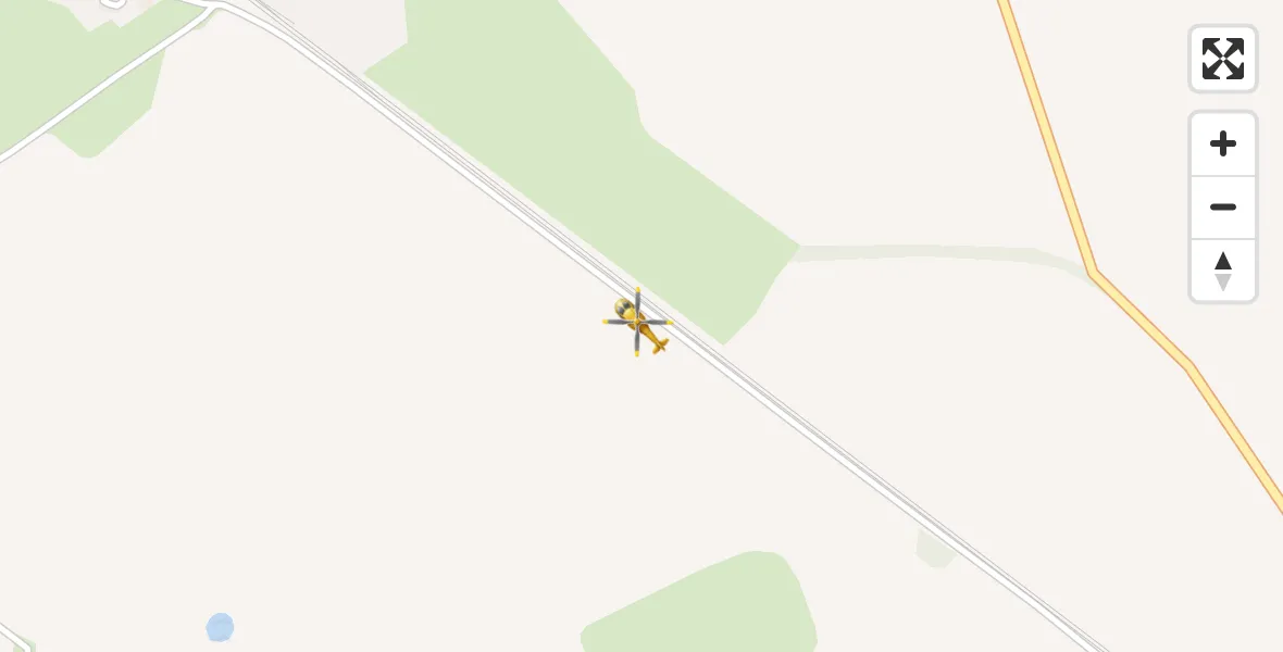 Flugroute Rettungshubschrauber Karstädt - Karstädt, 14 Mai 2026, 18:12