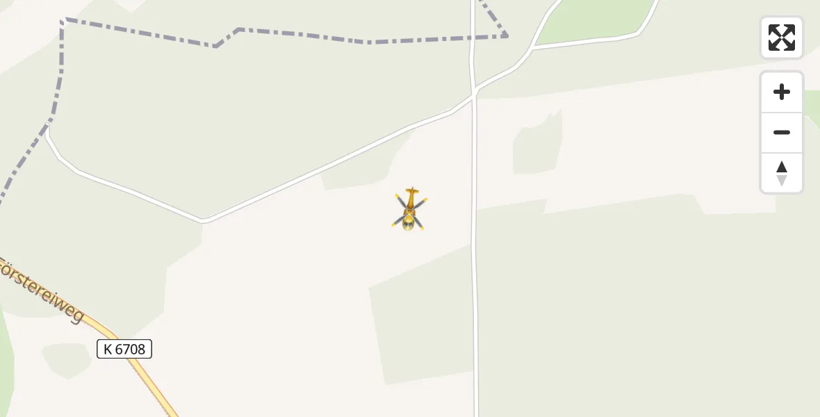 Flugroute Rettungshubschrauber Schlaubetal - Schlaubetal, 15 Mai 2026, 17:33