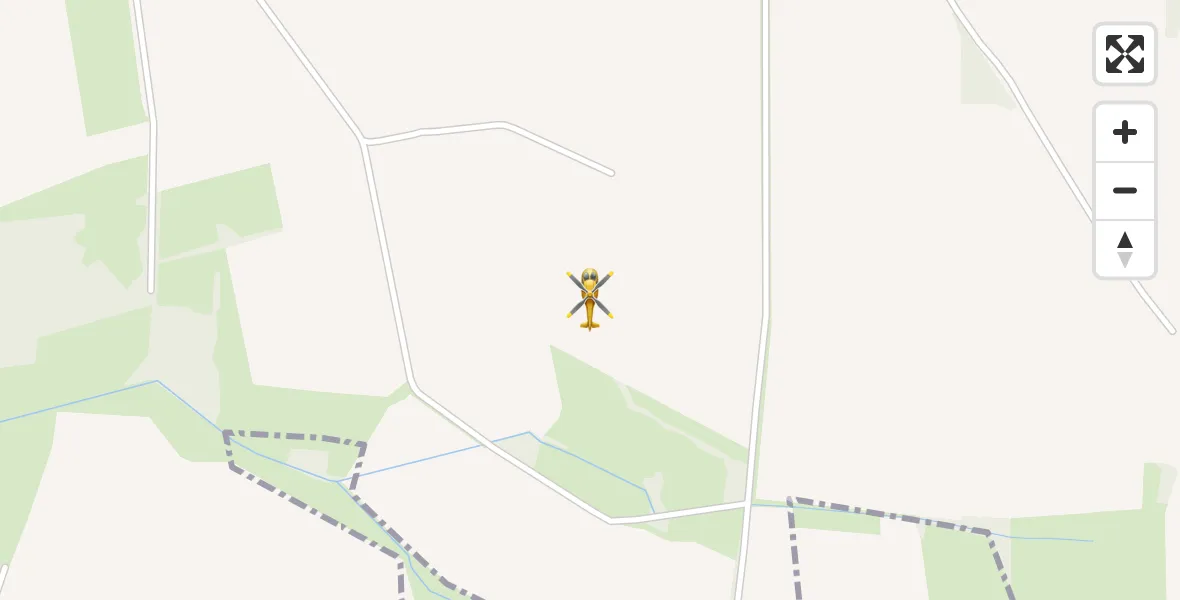 Flugroute Rettungshubschrauber Bad Bevensen - Bad Bevensen, 16 Mai 2026, 06:30