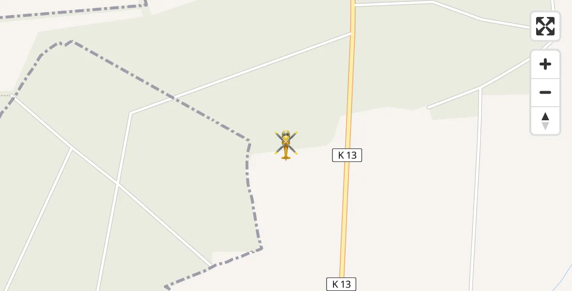 Flugroute Rettungshubschrauber Nahrendorf - Nahrendorf, 16 Mai 2026, 06:34