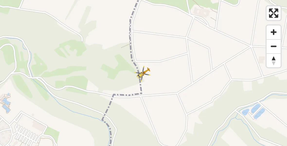 Flugroute Rettungshubschrauber Vallendar - Vallendar, 16 Mai 2026, 08:47