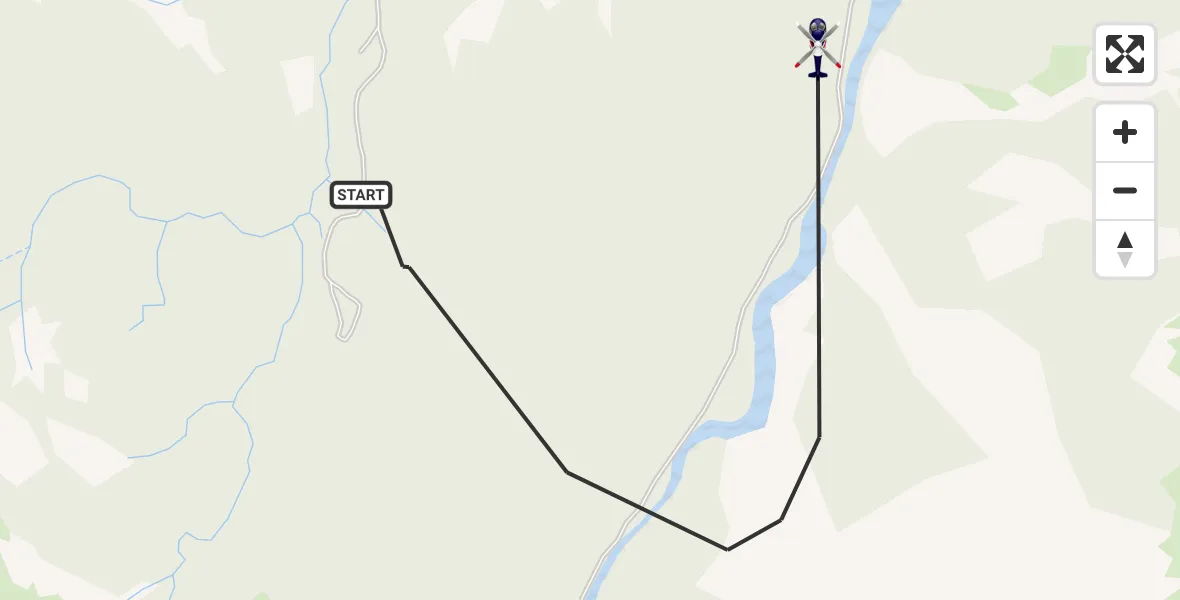 Flugroute Polizeihubschrauber Ruhpolding - Ruhpolding, 16 Mai 2026, 09:31
