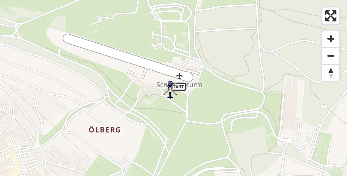 Flugroute Polizeihubschrauber Würzburg-Schenkenturm Flugplatz - Würzburg-Schenkenturm Flugplatz, 17 Mai 2026, 06:32