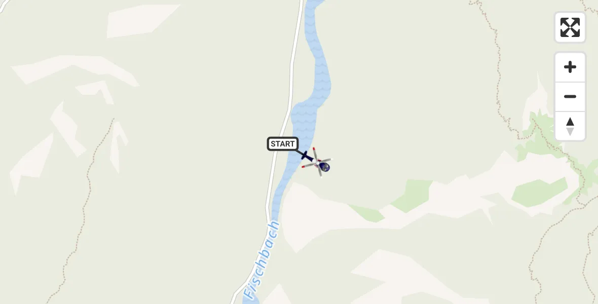Flugroute Polizeihubschrauber Ruhpolding - Ruhpolding, 17 Mai 2026, 07:47