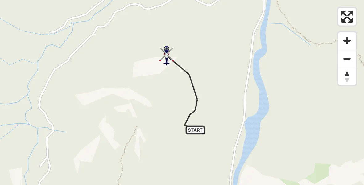 Flugroute Polizeihubschrauber Ruhpolding - Ruhpolding, 17 Mai 2026, 07:56