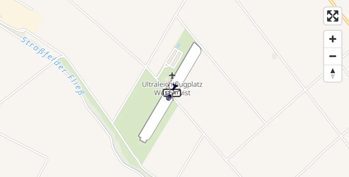 Flugroute Polizeihubschrauber Weilerswist UL - Weilerswist UL, 18 Mai 2026, 08:03