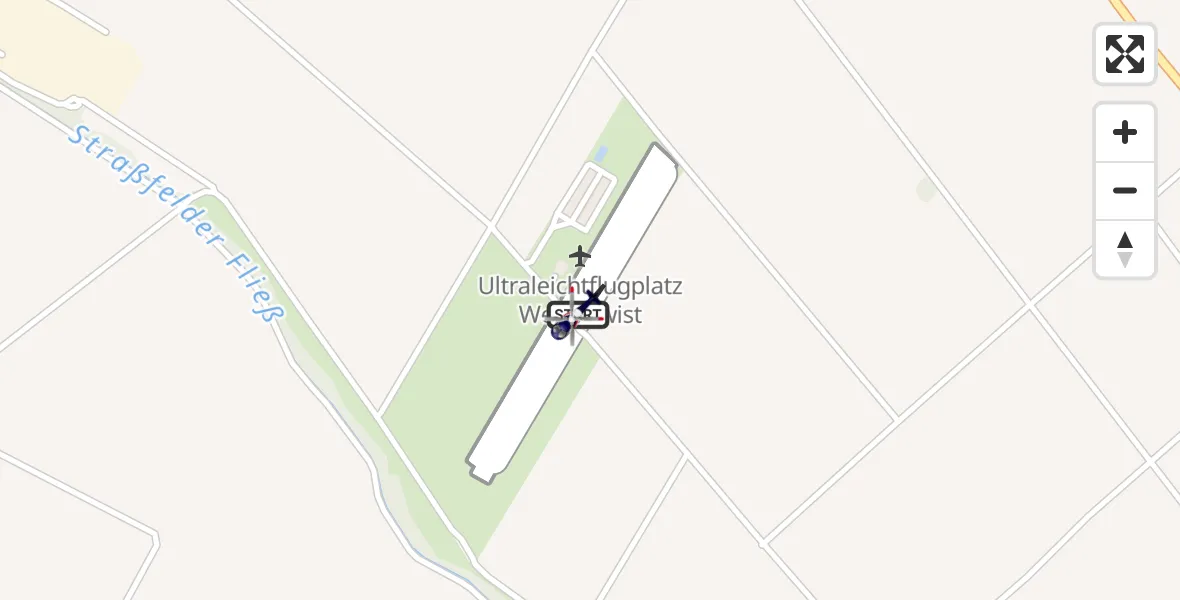 Flugroute Polizeihubschrauber Weilerswist UL - Weilerswist UL, 18 Mai 2026, 08:06