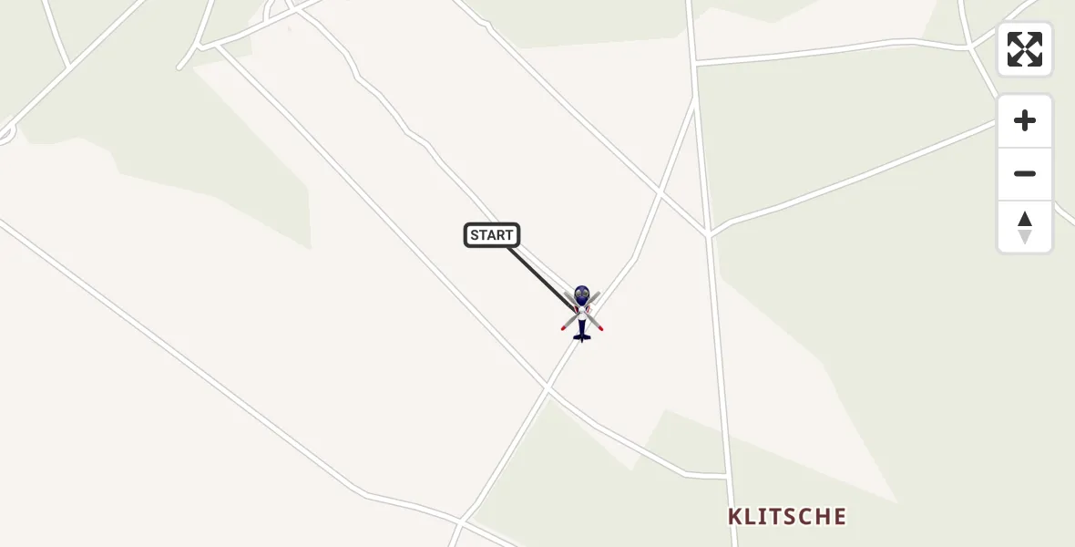 Flugroute Polizeihubschrauber Möckern - Möckern, 18 Mai 2026, 08:41