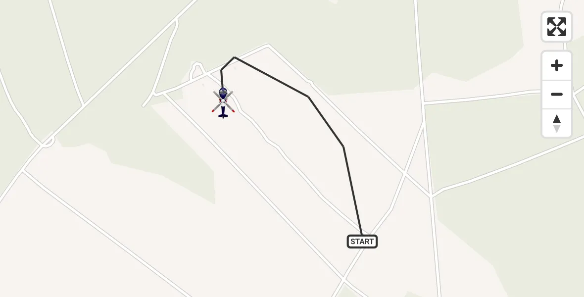 Flugroute Polizeihubschrauber Möckern - Möckern, 18 Mai 2026, 08:44