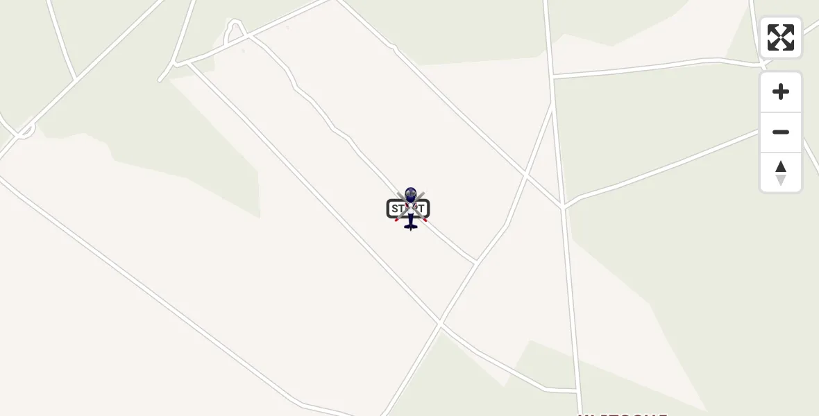 Flugroute Polizeihubschrauber Möckern - Möckern, 18 Mai 2026, 08:57