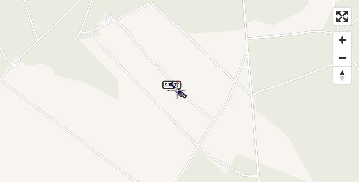 Flugroute Polizeihubschrauber Möckern - Möckern, 18 Mai 2026, 10:46