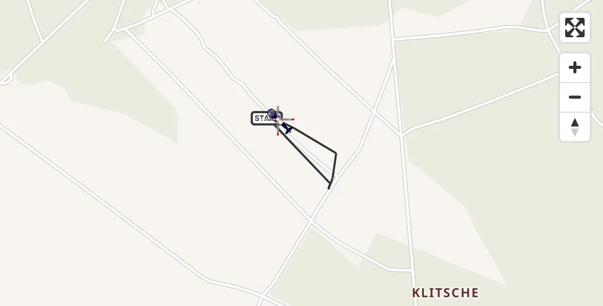 Flugroute Polizeihubschrauber Möckern - Möckern, 18 Mai 2026, 11:32