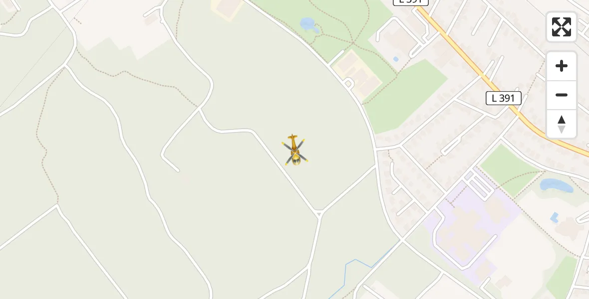 Flugroute Rettungshubschrauber Barsinghausen - Barsinghausen, 18 Mai 2026, 12:03