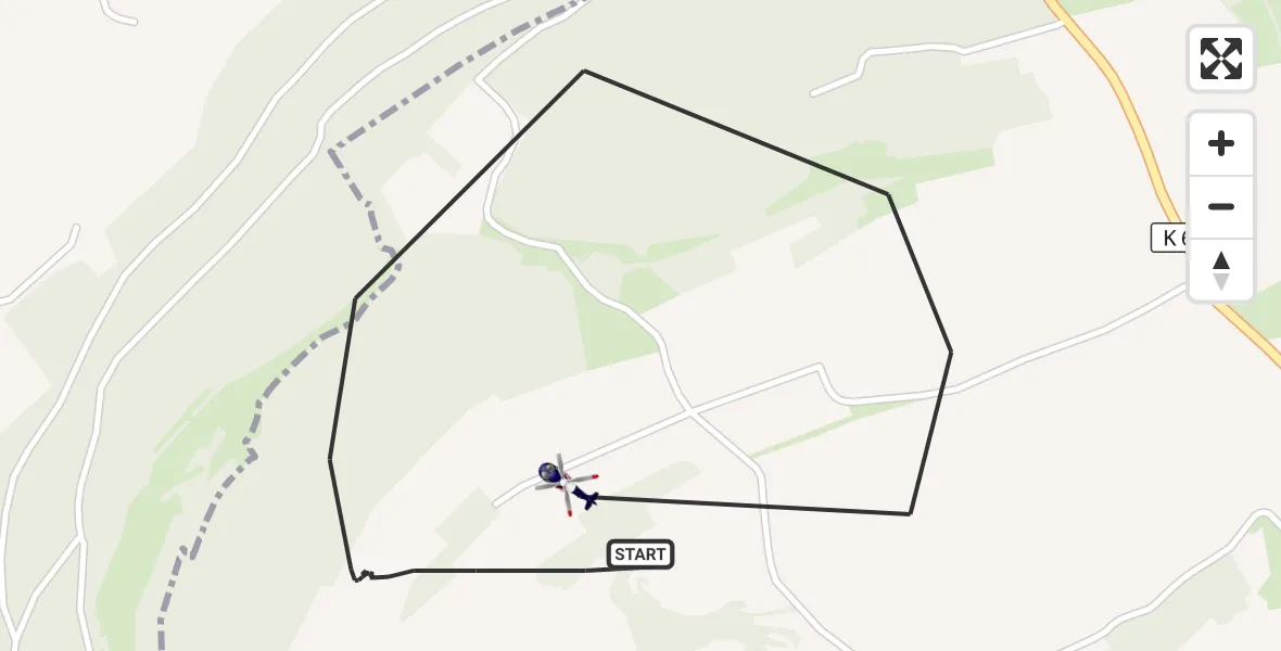 Flugroute Polizeihubschrauber Desloch - Desloch, 18 Mai 2026, 12:23