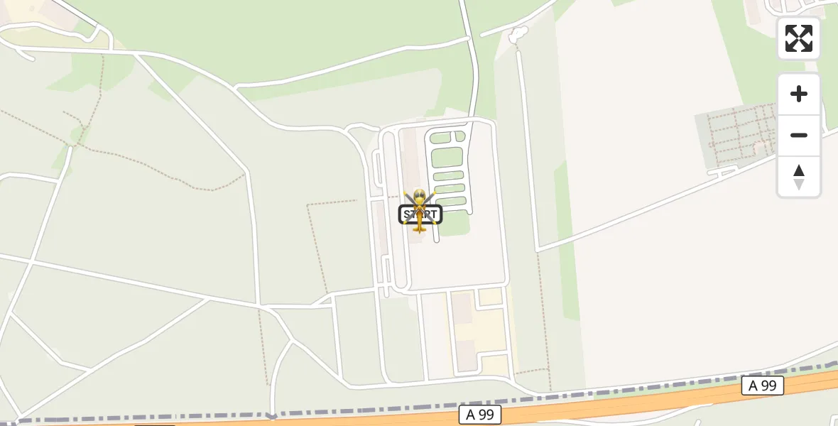 Flugroute Rettungshubschrauber Oberschleißheim - Oberschleißheim, 18 Mai 2026, 12:58