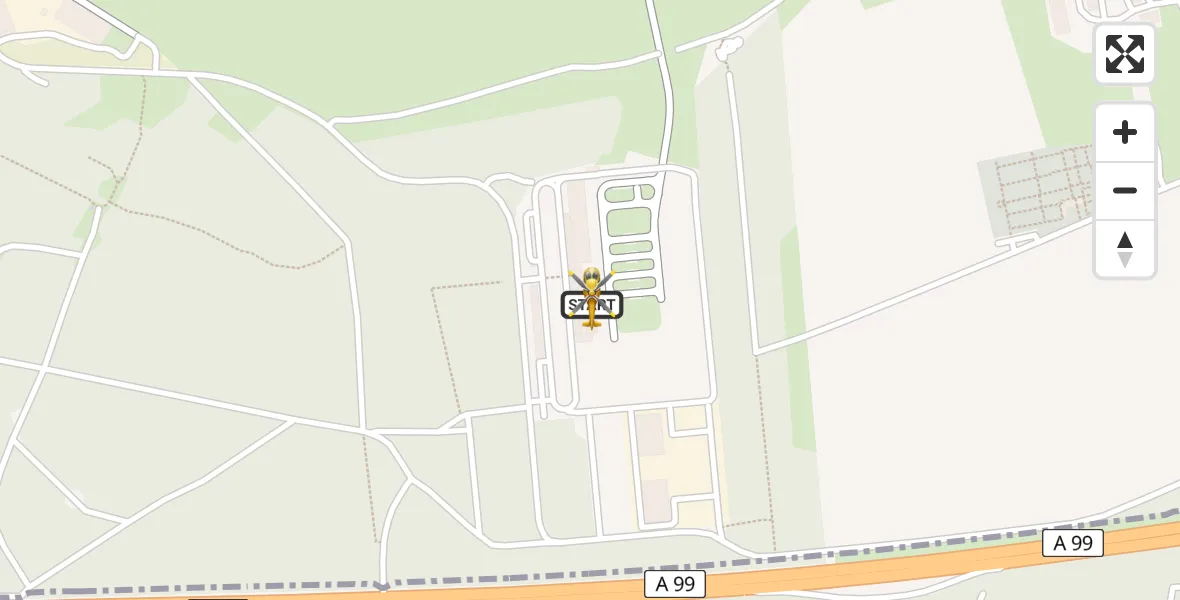 Flugroute Rettungshubschrauber Oberschleißheim - Oberschleißheim, 18 Mai 2026, 13:10