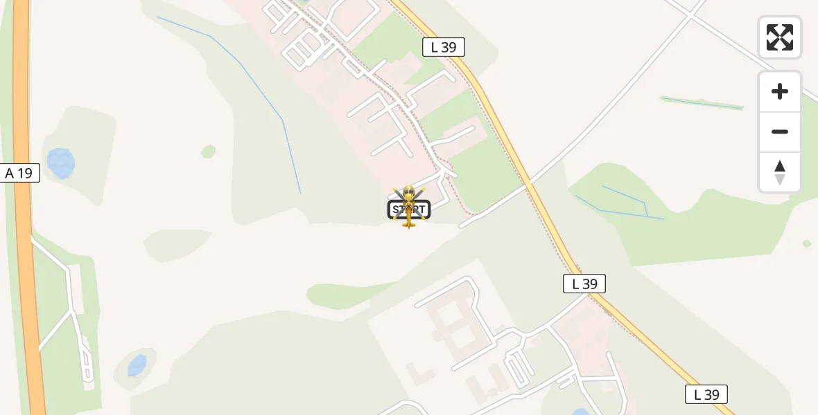Flugroute Ambulanzhubschrauber Dummerstorf - Dummerstorf, 18 Mai 2026, 16:03