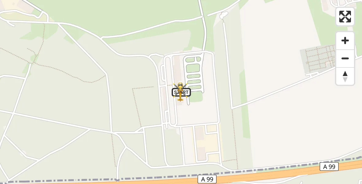 Flugroute Rettungshubschrauber Oberschleißheim - Oberschleißheim, 19 Mai 2026, 08:10