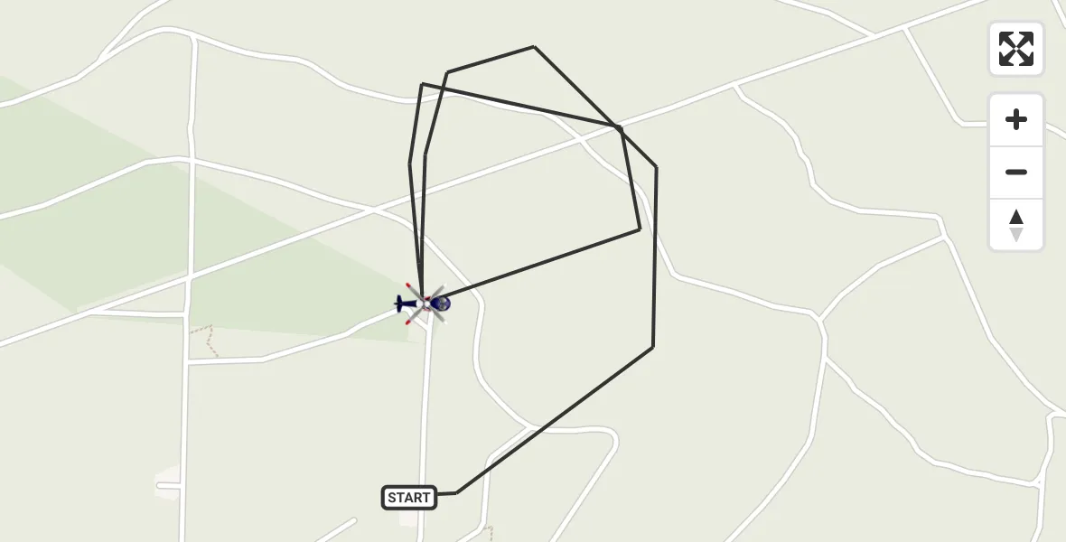 Flugroute Polizeihubschrauber Haiger - Haiger, 19 Mai 2026, 08:34