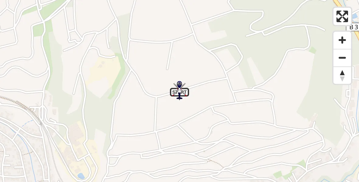 Flugroute Polizeihubschrauber Efringen-Kirchen - Efringen-Kirchen, 19 Mai 2026, 11:20
