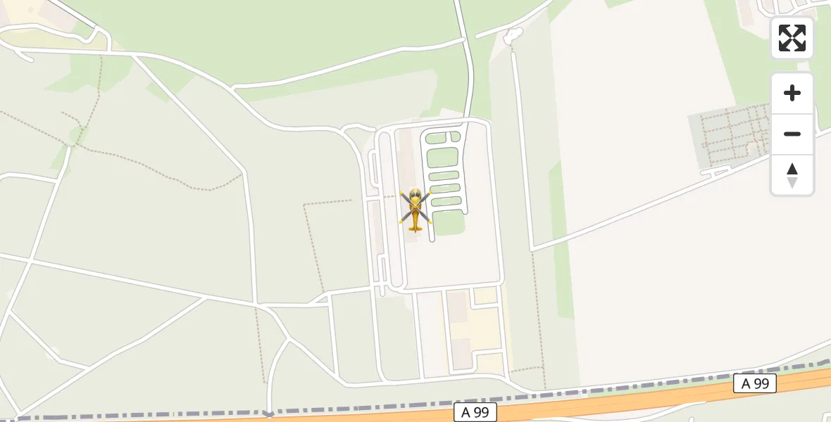 Flugroute Rettungshubschrauber Oberschleißheim - Oberschleißheim, 20 Mai 2026, 08:02