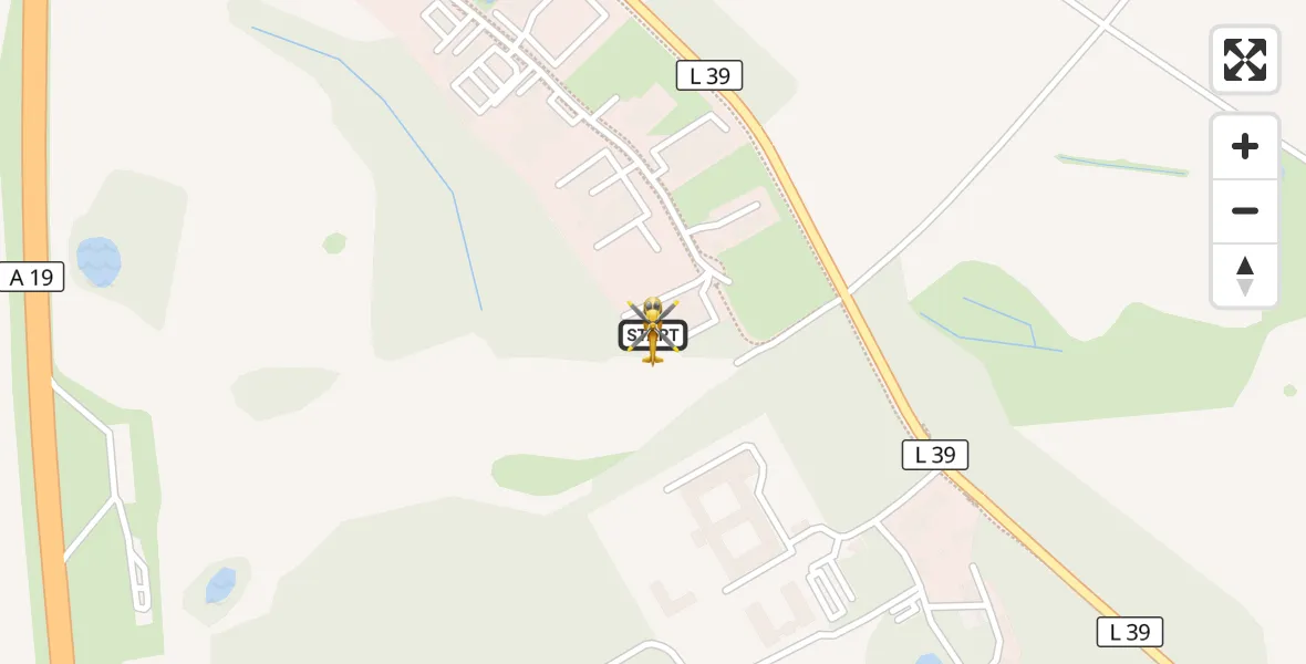 Flugroute Ambulanzhubschrauber Dummerstorf - Dummerstorf, 21 Mai 2026, 06:52