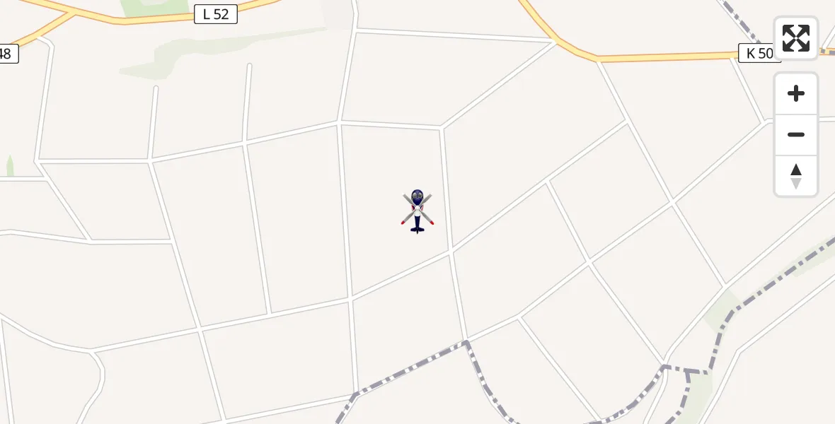 Flugroute Polizeihubschrauber Kerben - Kerben, 21 Mai 2026, 08:54