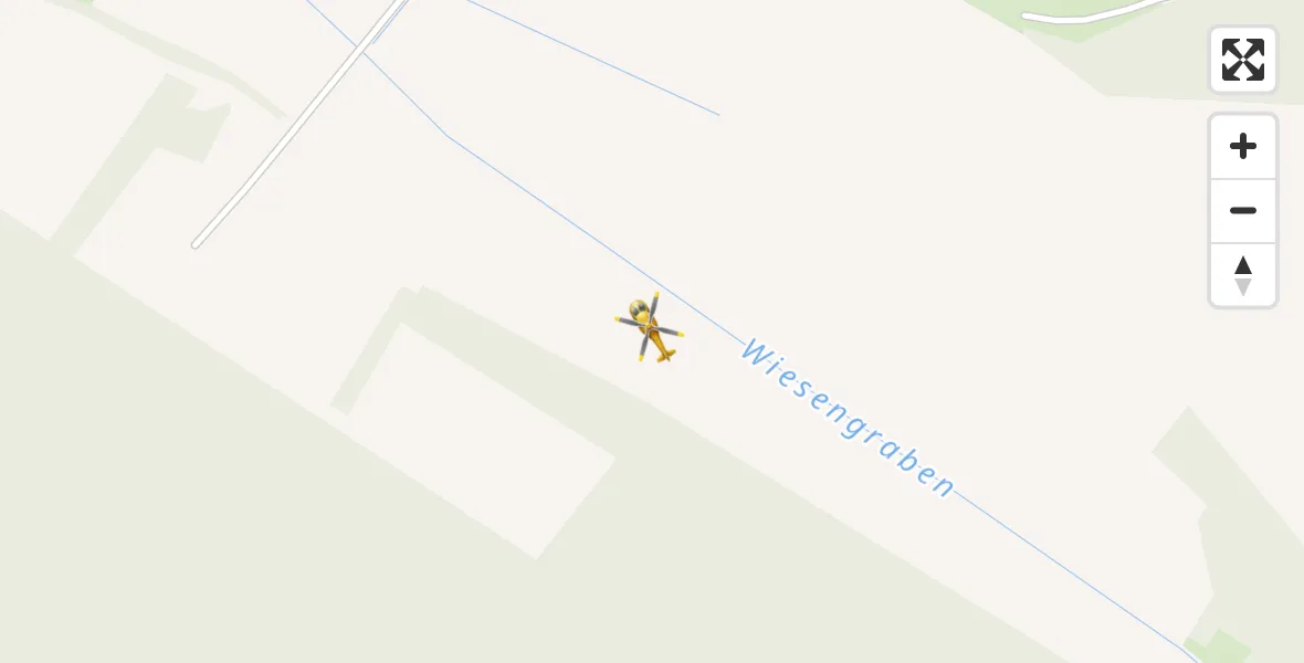 Flugroute Rettungshubschrauber Plattenburg - Plattenburg, 21 Mai 2026, 12:37